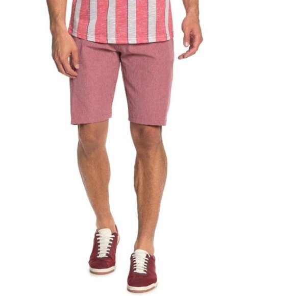 Burnside Hybrid Heathered Stretch Boardshorts - Picture 1 of 5